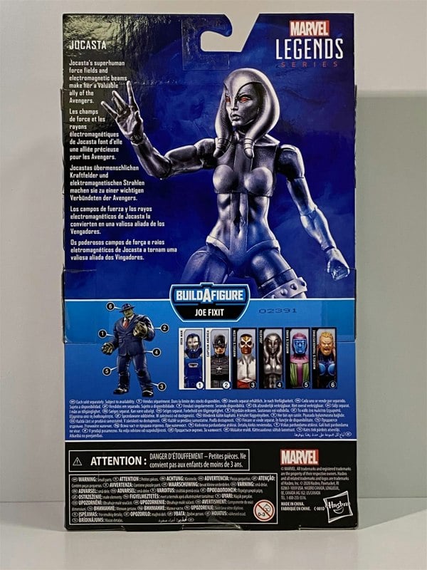 Hasbro Avengers Legends Series Jocasta Hasbro E9979 Build A Figure Joe Fixit