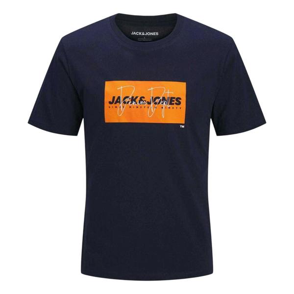 Jack And Jones Childrens/Kids Logo T-Shirt (Pack of 3) - Navy/Mint/Blue - 