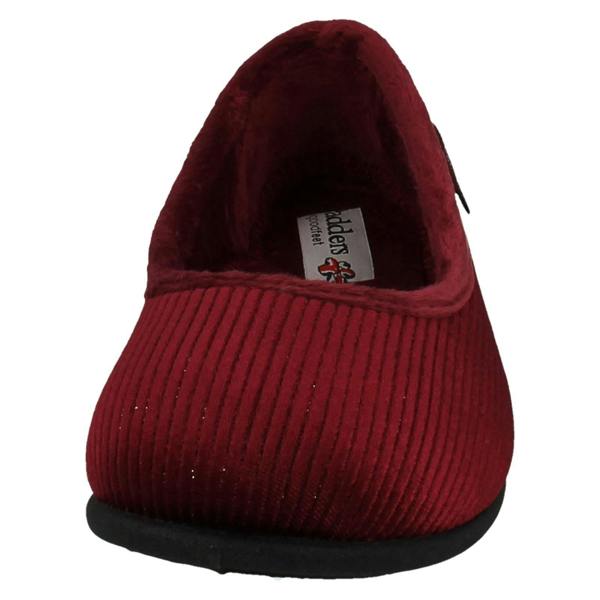 Padders Ladies Padders Casual Slip On Textile Slippers - Ballerina