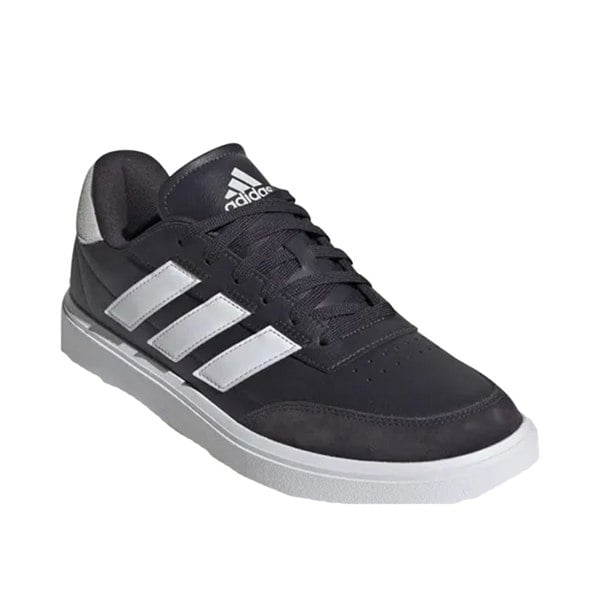 Adidas Mens Courtblock Trainers - Cloud White/Aurora Black/Dash Grey