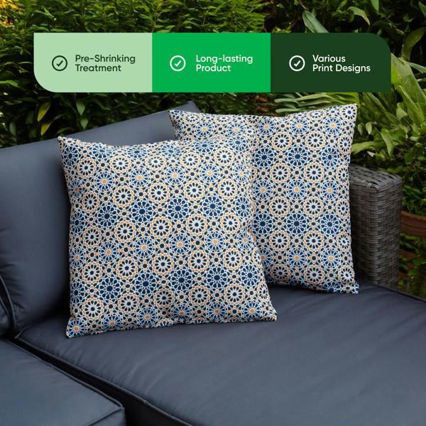 Gardenwize Pack of 2 Casablanca Cushion Covers