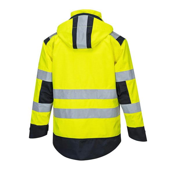 Modaflame Rain+ Hi-Vis Multi-Norm Contrast FR Jacket Portwest