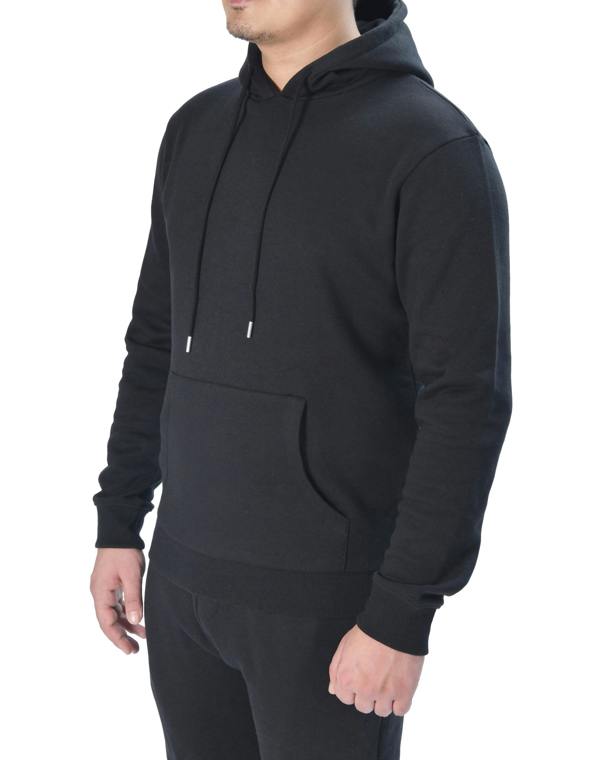 Smart Living Men's Premium Pullover Hoodie - Black