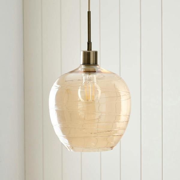 Pagazzi Lighting Zula 1-Light Champagne Pendant