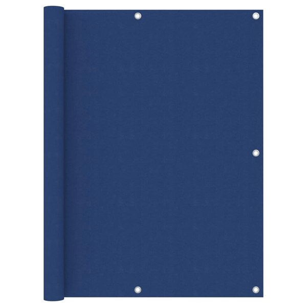 Berkfield Balcony Screen Blue 120x300 cm Oxford Fabric