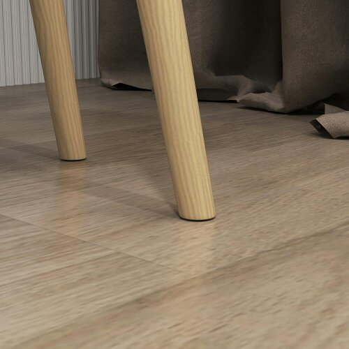 Wyld Haus Keline  Set Of 2 Wood Light Grey Nesting Side Tables With Solid Wood Legs