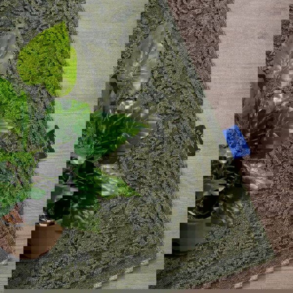 The Rugs Floral Design Soft Pile Rug for Elegance