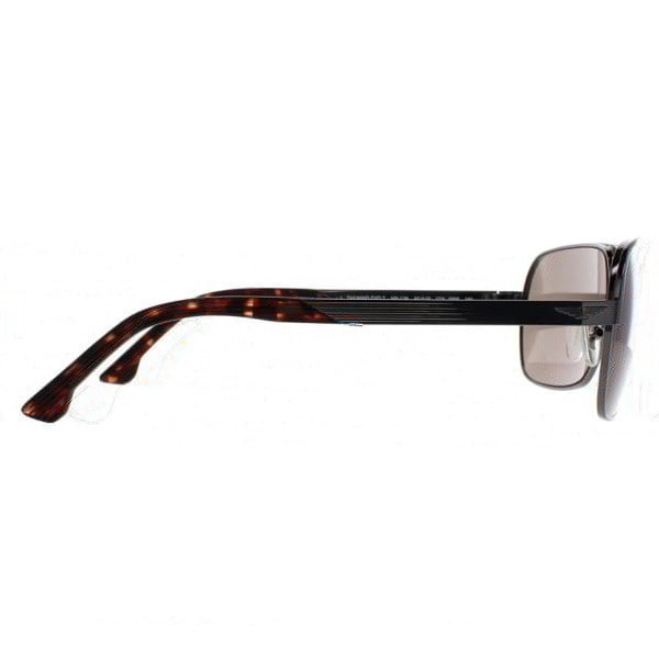 Police Sunglasses SPLC36 Tailwind Evo 2 0568 Shiny Gunmetal Grey Green