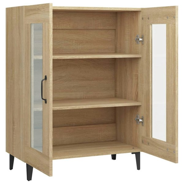 Berkfield Sideboard Sonoma Oak 69.5x34x90 cm Engineered Wood