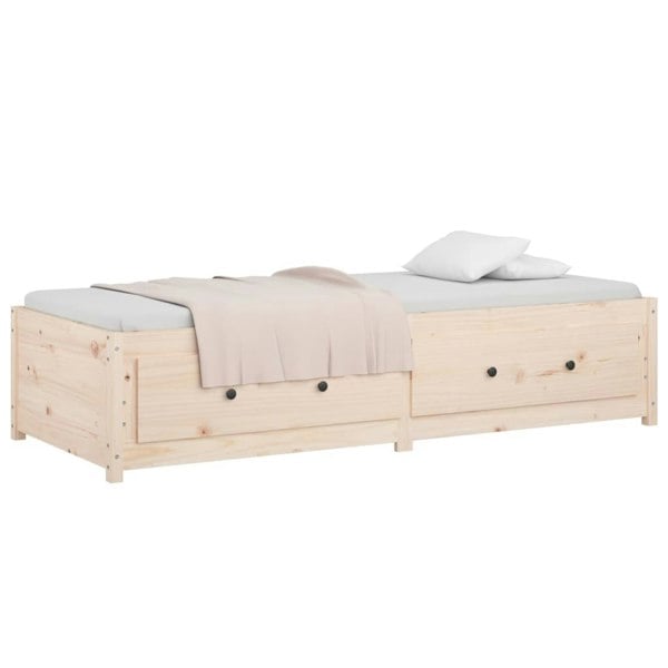 Berkfield Day Bed 80x200 cm Solid Wood Pine