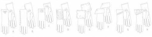 Vogue Sewing Pattern 8311, Gloves for Women, One Size / All Sizes in One Pattern - Intermediate