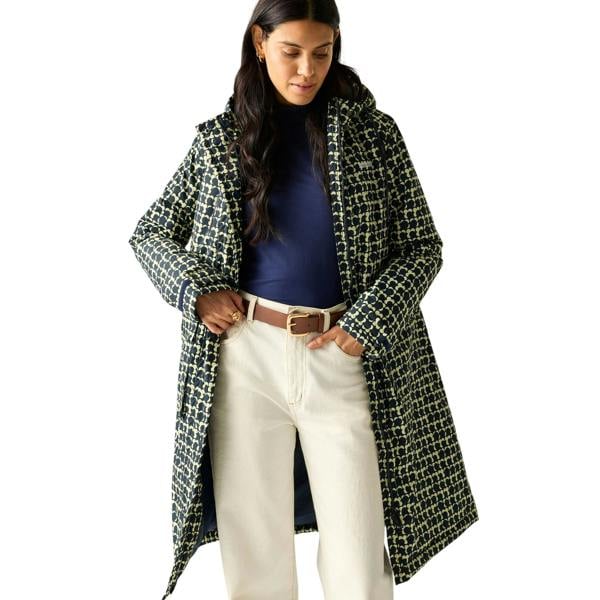 Regatta Womens/Ladies Orla Eclipse Long Length Waterproof Jacket - Navy - 