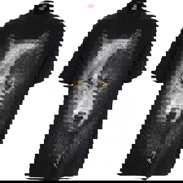 WOLF CHI - T-Shirt Black - Spiral USA