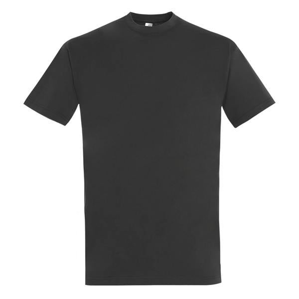 SOLS Mens Imperial Heavyweight Short Sleeve T-Shirt - Mouse Grey