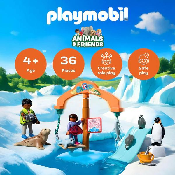 Playmobil Zoo: Ice Expedition - 72073 Playset