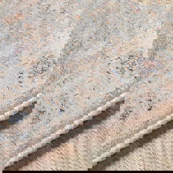 Livabliss Becki Owens Marlene-Vintage Blue Grey Traditional Vintage Boho Rug