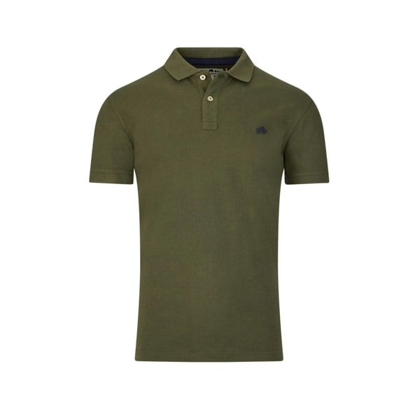 Raging Bull Mens Classic Organic Polo Shirt - Army Green