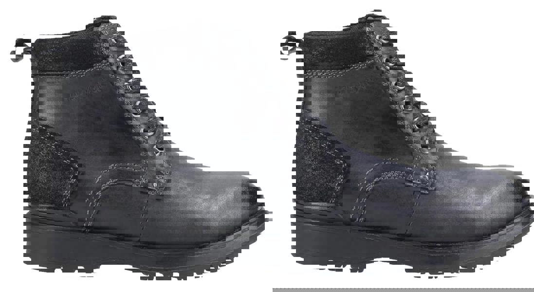 Hush Puppies Dean Mens Leather Smart Casual Chukka Ankle Boots