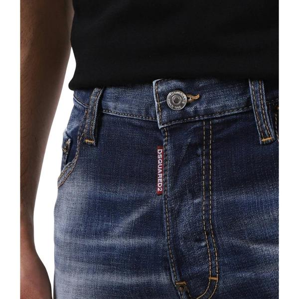 DSQUARED2 Skater Jean Faded Dark Blue Jeans W28