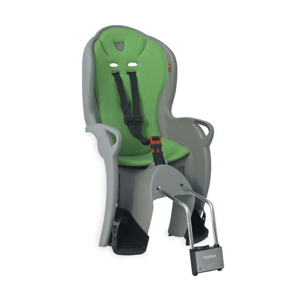 Hamax Kiss Medium Child Bike Seat - Grey/Green