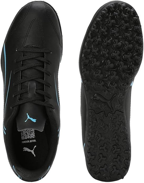 Puma Mens Vitoria Turf Training Football Boots - Black/Luminous Blue