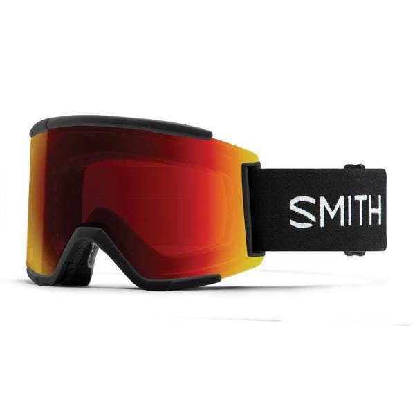 Smith Ski Goggles Squad XL 2QJ 6K Black ChromaPop Sun Red Mirror