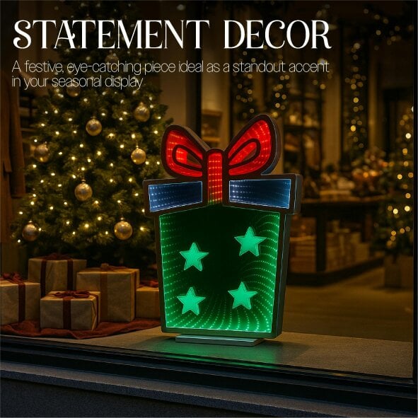 Scotts of Stow Xmas Haus  LED Infinity Indoor Christmas Decoration