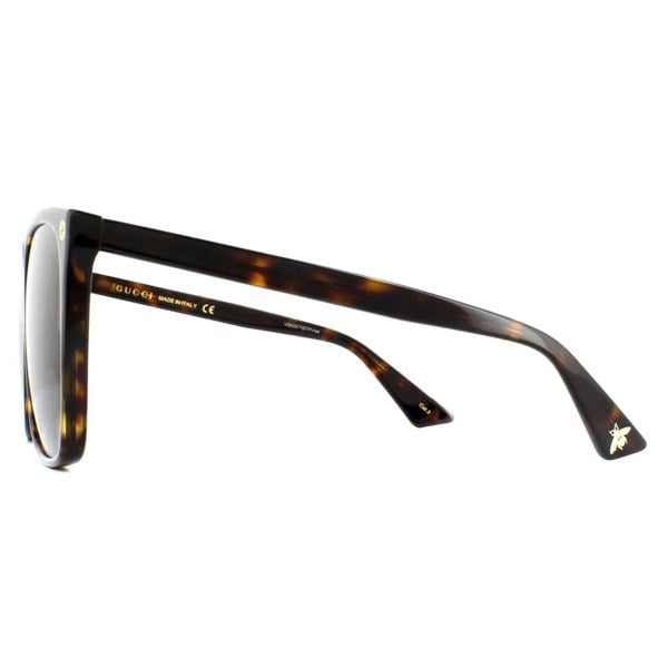 Gucci Sunglasses GG0022S 003 Havana Grey Gradient
