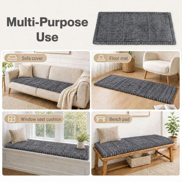Marlow Corduroy Sofa Cover Pet Friendly Non Slip Washable