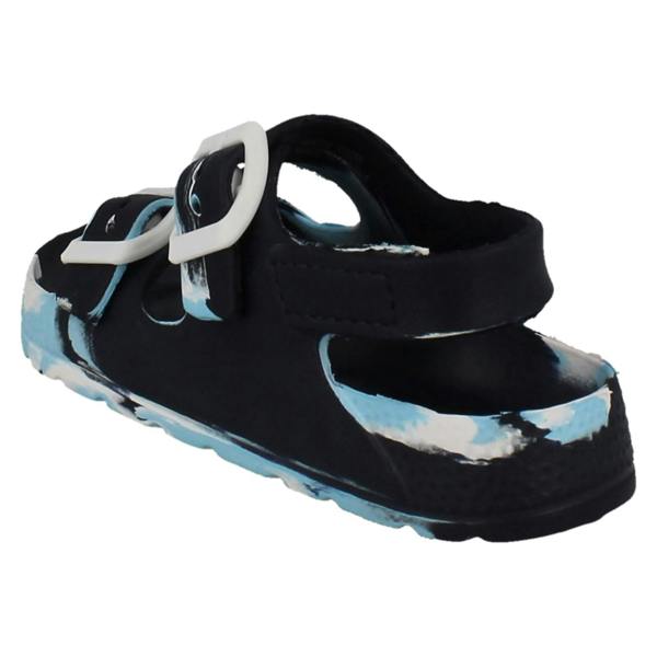 Spot On Boys Spot On Double Buckle Slingback Sandals N0078