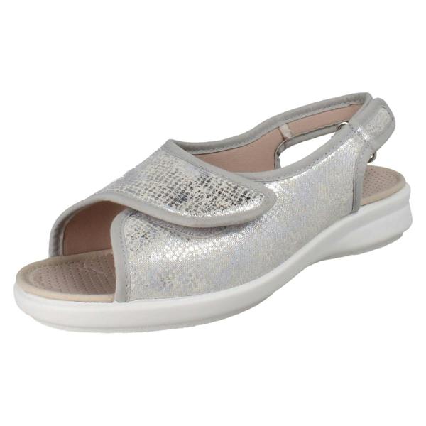 DB Shoes Ladies DB Shoes Hook and Loop Sandals Lobelia