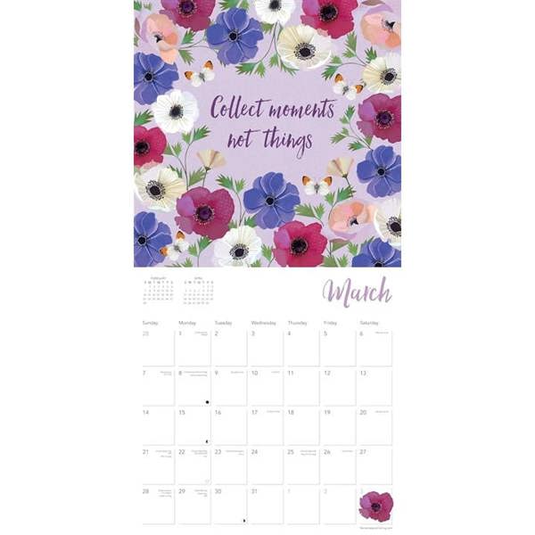 A Year Of Lovely Quotes Calendar 2027, Wall Calendars, Month To View, Lifestyle, Gift