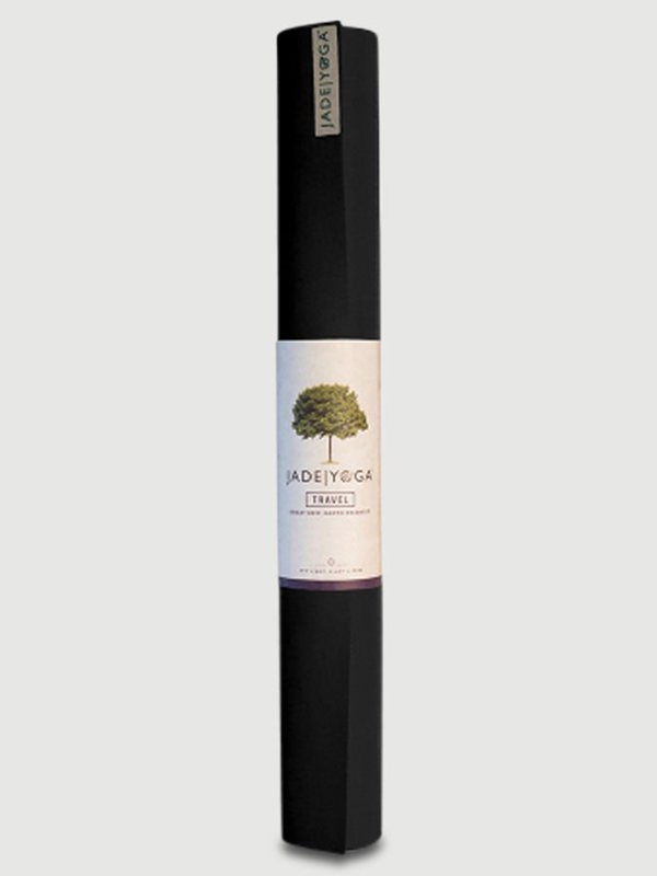 Jade Yoga Travel Mat - 68"  - Black