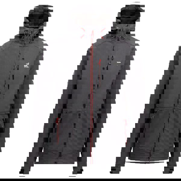 Trespass Mens Dante Soft Shell Jacket - Dark Grey - 