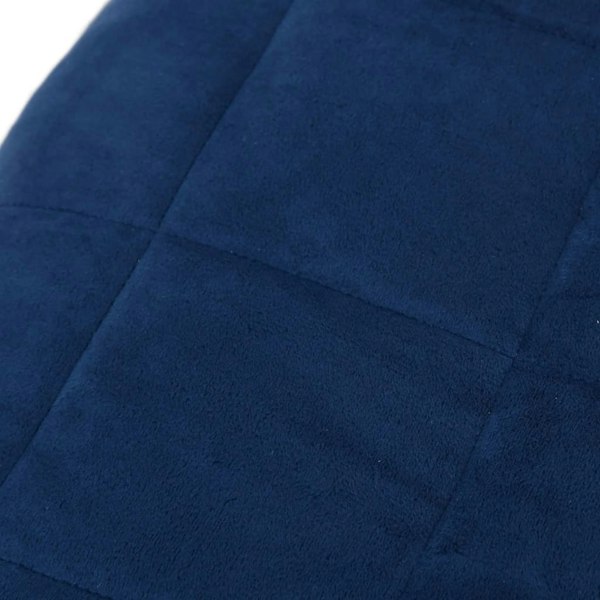 Berkfield Weighted Blanket Blue 122x183 cm 9 kg Fabric
