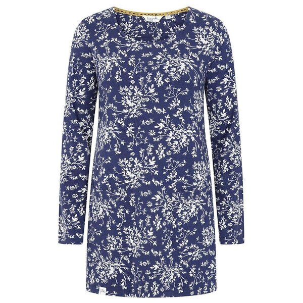 Lazy Jacks LJ108 - Printed Tunic - Autumn Flowers