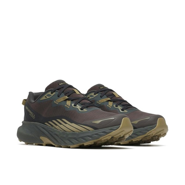 Merrell Mens Agility Trail WP Running Trainers Walking Shoes Coal J00005618