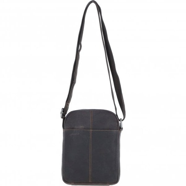 Leather Company Real Leather Compact Crossbody Bag: SICILY