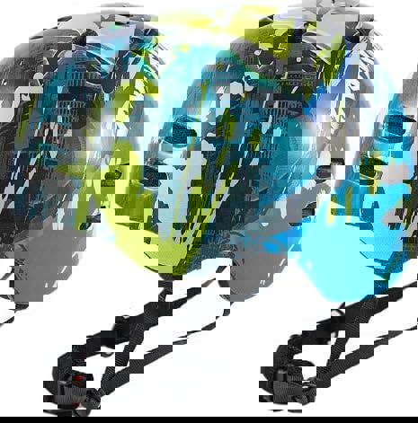 Sport Direct Adult BMX/Skateboard/Scooter/Bike Helmet Medium 55-58cm Blue/Green