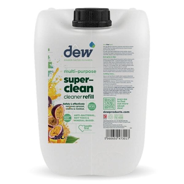 Dew Multi-Purpose Superclean Passion fruit & Mango Refill - 10L