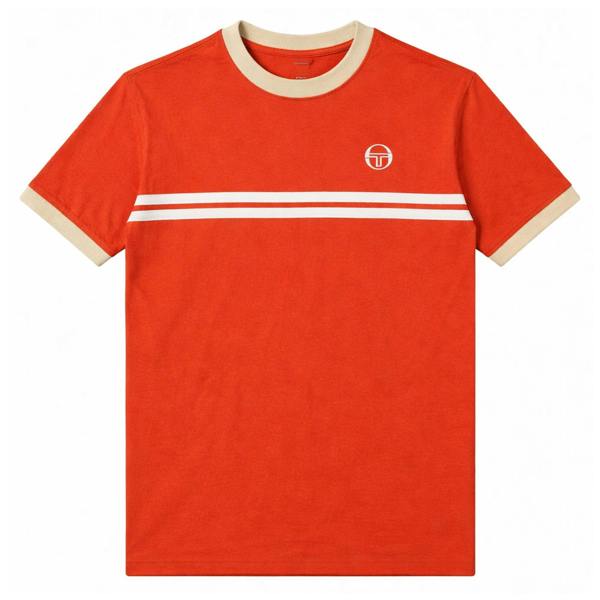 Sergio Tacchini Supermac T-Shirt Rooibos Tea/Mojave Desert/Gardenia