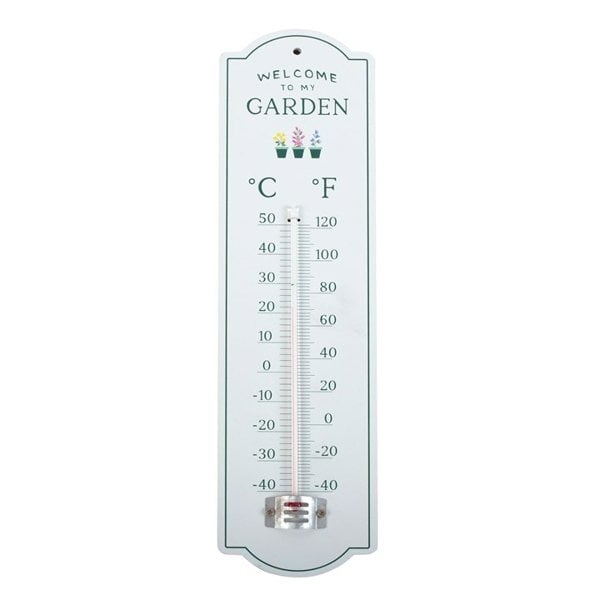 Serano Welcome to My Garden Wall Thermometer