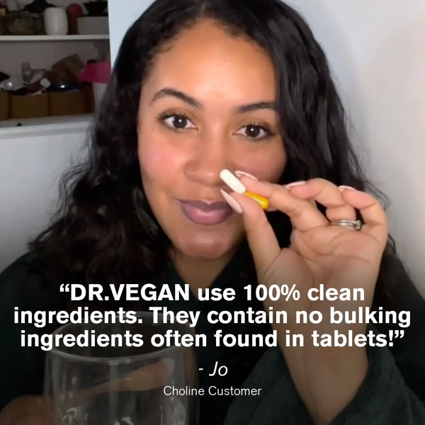 Dr. Vegan Choline (Bitartrate) 600mg