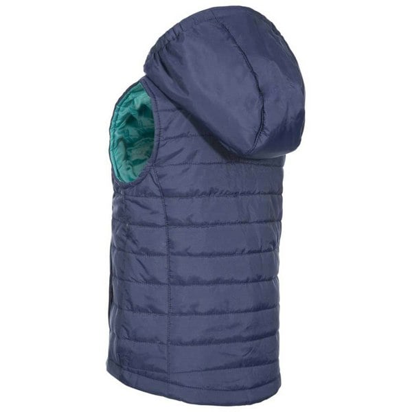 Trespass Girls Aretha Hooded Casual Gilet - Navy