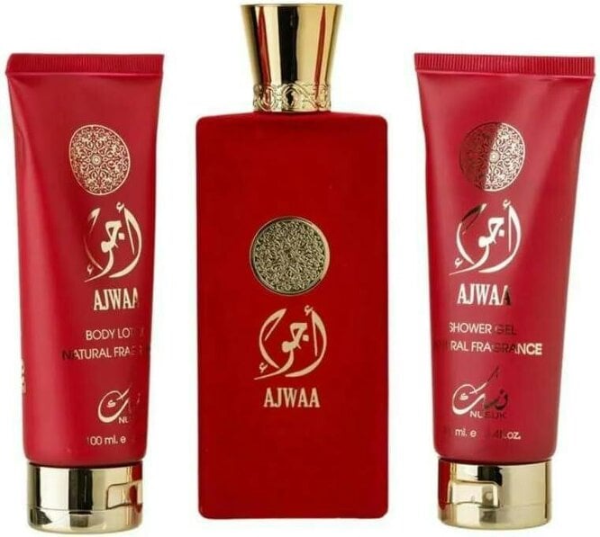 Nusuk Ajwaa Bath Gift Set with Shower Gel and Body Lotion