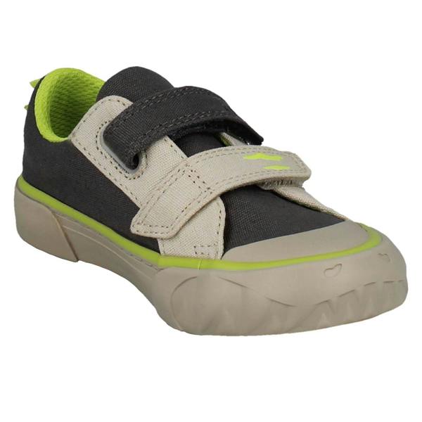 Clarks Boys Clarks Dinosaur Canvas Shoes Foxing Stomp