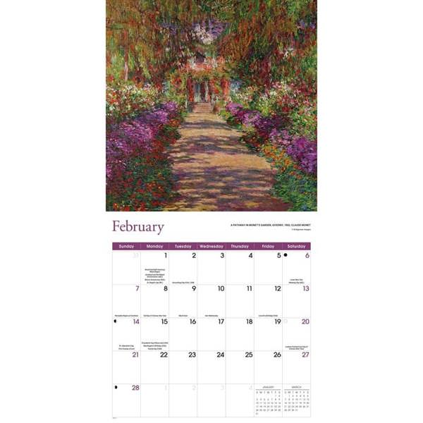 Impressionist Calendar 2027, Wall Calendars, Month To View, Art, Gift