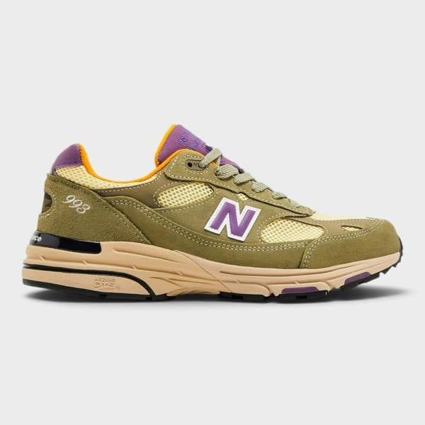 New Balance Teddy Santis 993 Made in USA Olive Leaf Maize