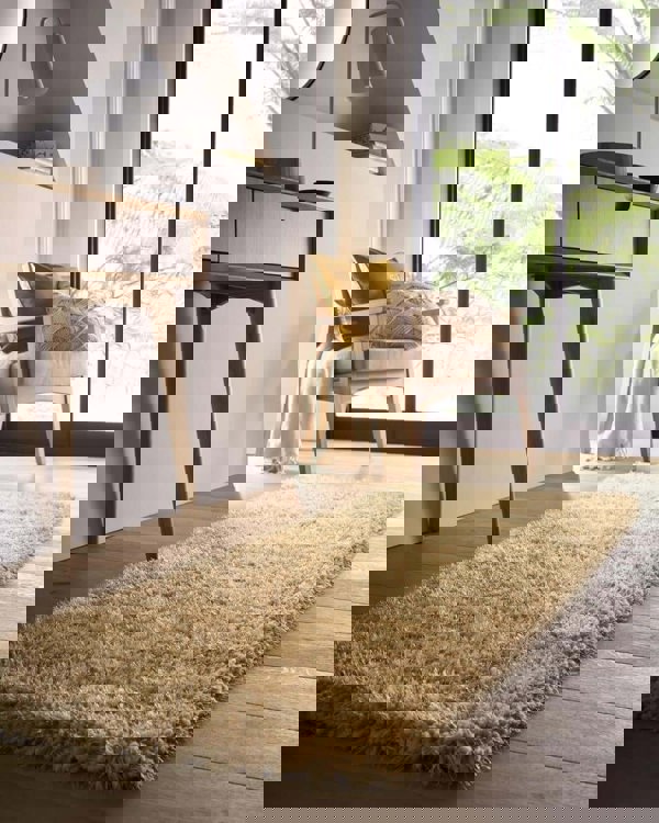 Chicago Ochre Shaggy Rug | Contemporary Comfort | The Rugs