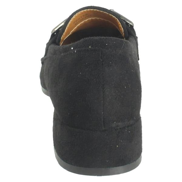 Spot On Ladies Spot On Loafers Low Heeled Shoes F90156